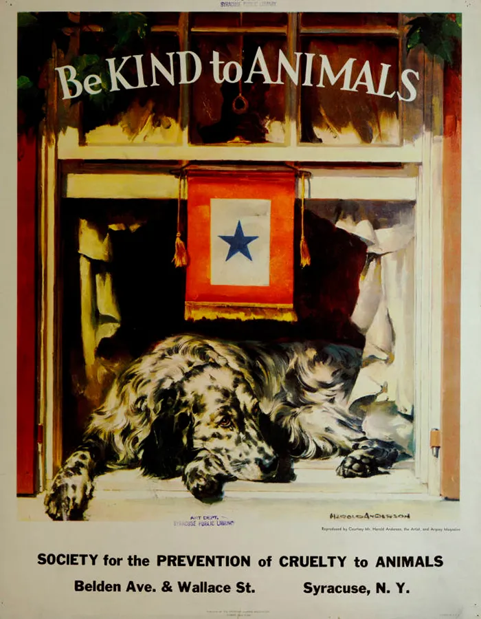 17 Posters From The 1930s, The Age Of Great Depression, That Promote Kindness To Animals
