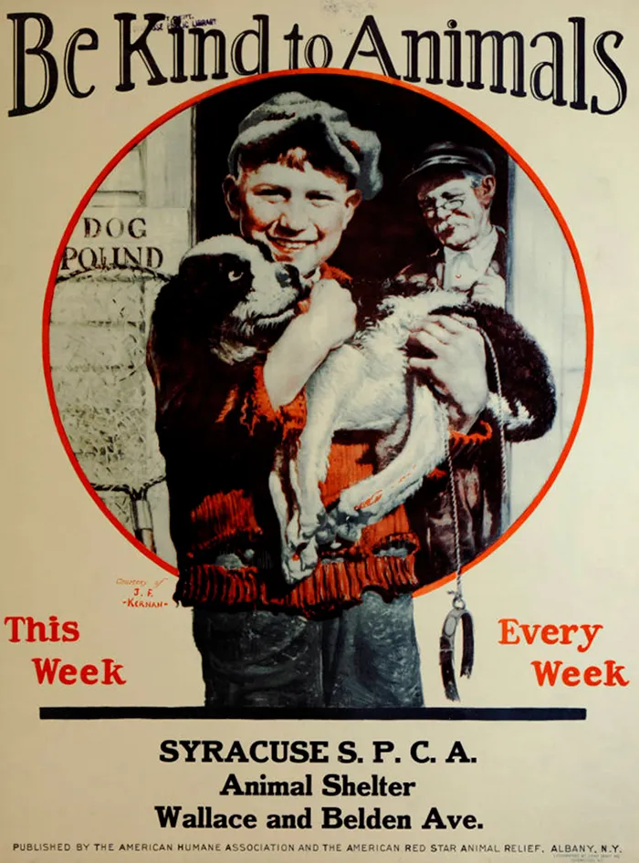 17 Posters From The 1930s, The Age Of Great Depression, That Promote Kindness To Animals