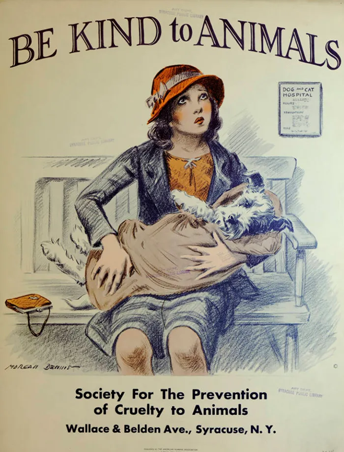 17 Posters From The 1930s, The Age Of Great Depression, That Promote Kindness To Animals