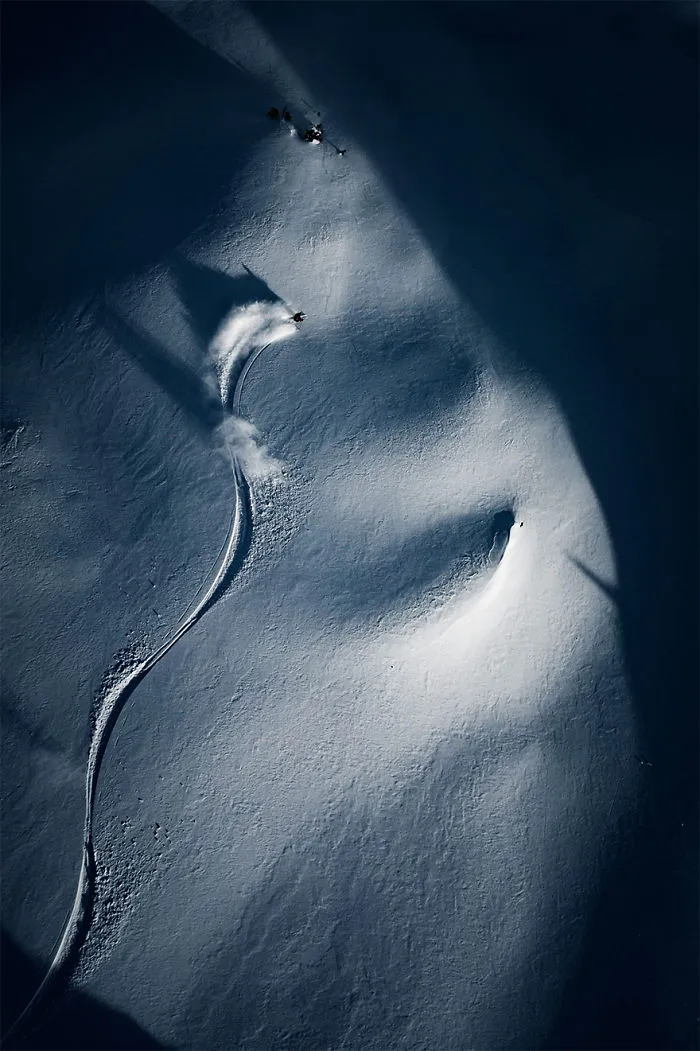 Second  Prize Winner In Sport Category, "Shadow Skier #5"