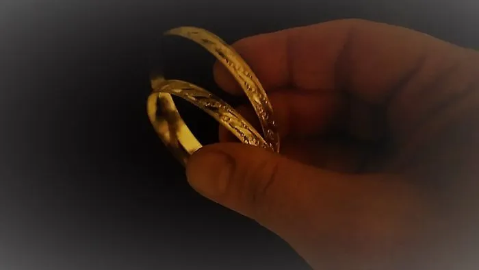 Making Gold Bracelet For Elderly Mothers In A Very Easy Way At Home...section 4