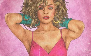 Artist Imagines Famous Pop Culture Stars With Retro '80s Album Covers