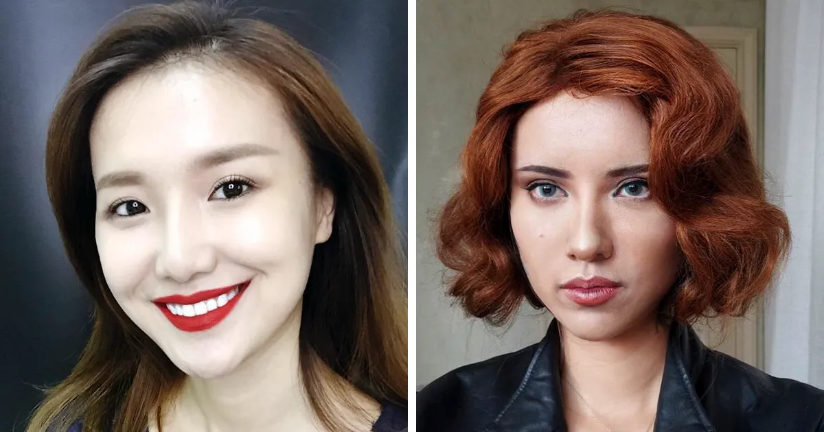 Esta mujer china es un "camaleón humano" que usa maquillaje para transformarse en quien quiera (20 nuevas fotos)