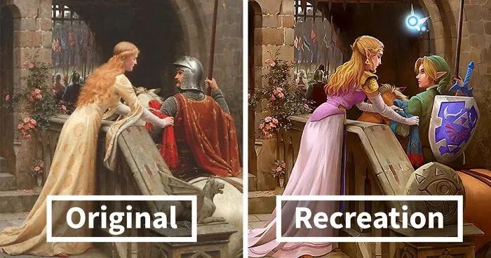 Artist Recreates Classical Paintings Using Pop Culture Characters (13 Pics)