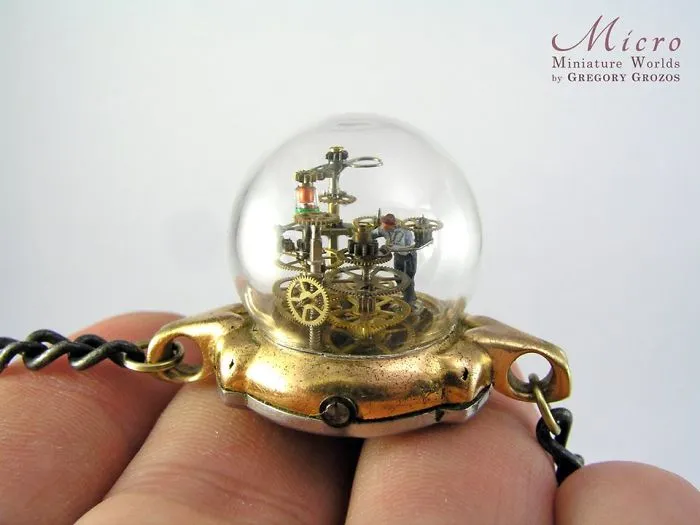 This Artist Turns Old Pocket Watches Into Miniature Worlds, And The Result Is Fascinating (28 Pics)
