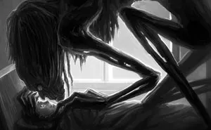 The Horror Of Sleep Paralysis Hallucinations Revealed In 46 Dark Drawings