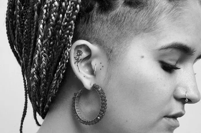New Ear Tattoo
