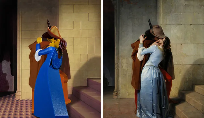Francesco Hayez's The Kiss