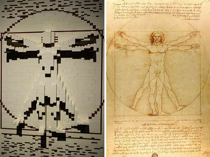 Leonardo Da Vinci's Vitruvian Man