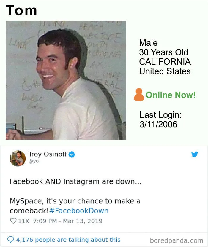 Facebook And Instagram Go Down For Hours, People Use Their Free Time To Post Hilarious Reactions (30 Pics)