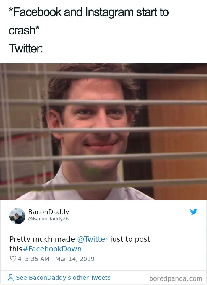 Facebook And Instagram Go Down For Hours, People Use Their Free Time To Post Hilarious Reactions (30 Pics)