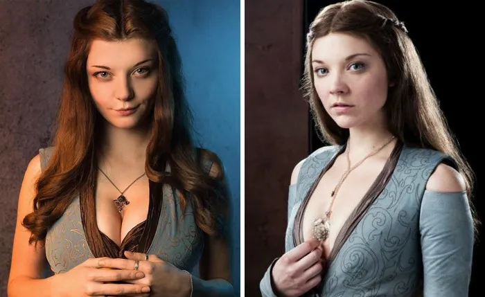 Xenia Shelkovskaya haciendo cosplay de Margaery