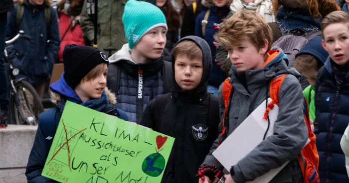 My Photo Report From The School Strike On March In Hamburg