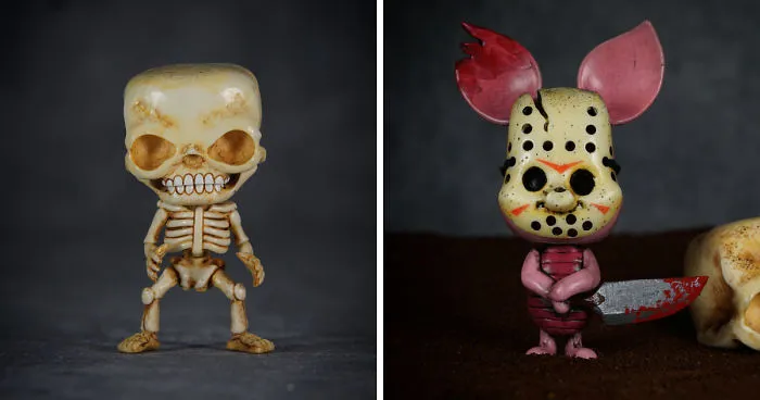 The World's First Freestanding Full Body Skeleton In Funko Pop Dimensions