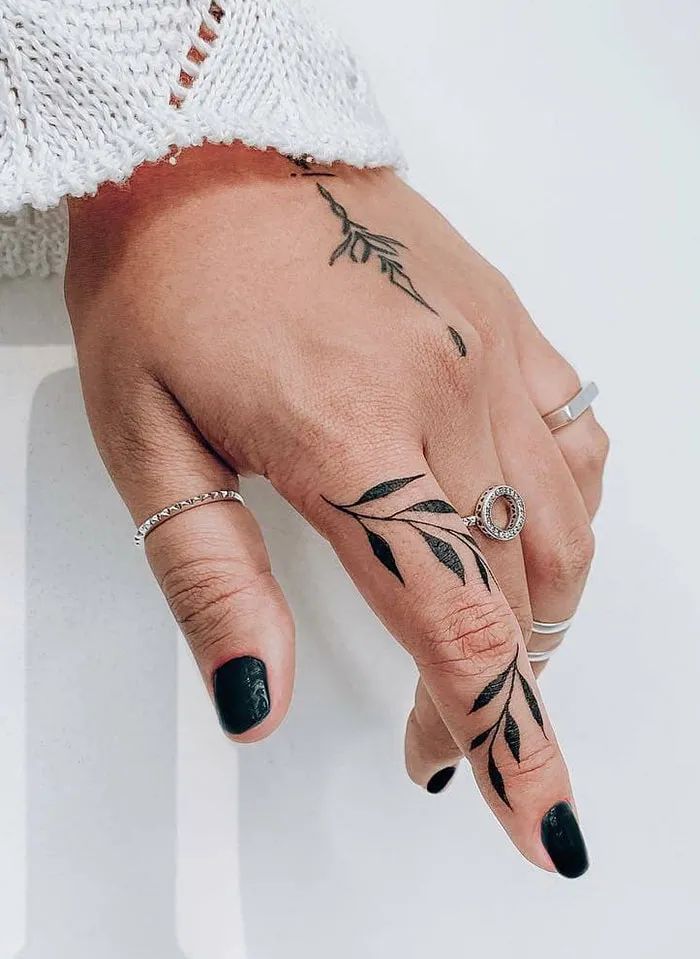 Really Classy Floral Tattoo