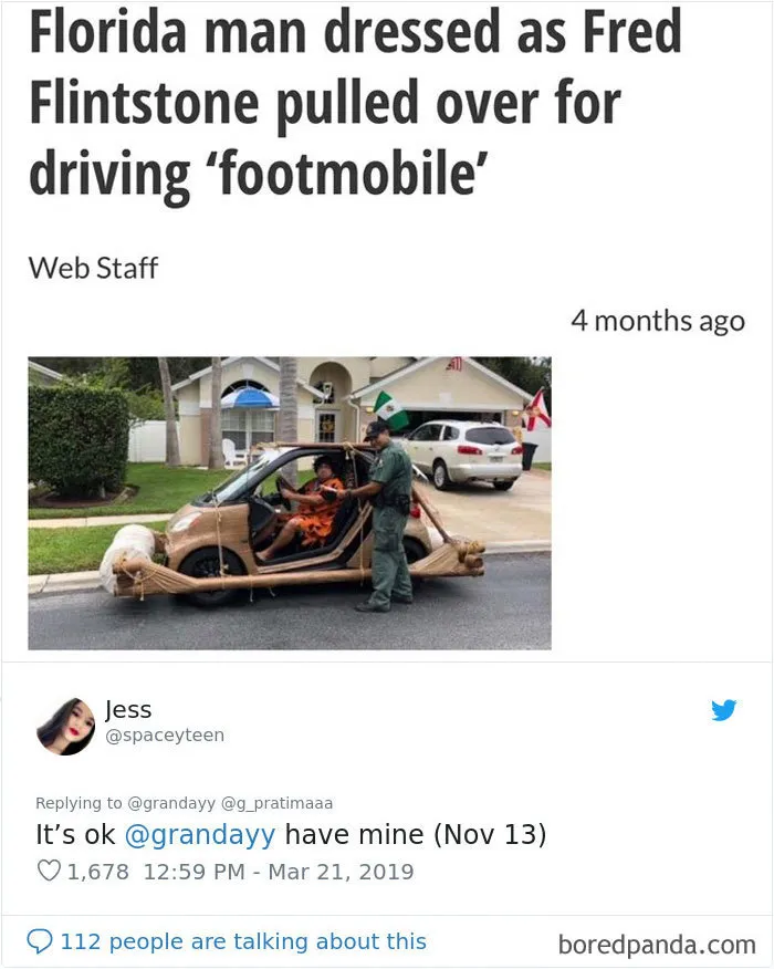 Someone Challenges People To Google 'Florida Man' Plus Their Birthday, Here Are 30 Hilarious Responses