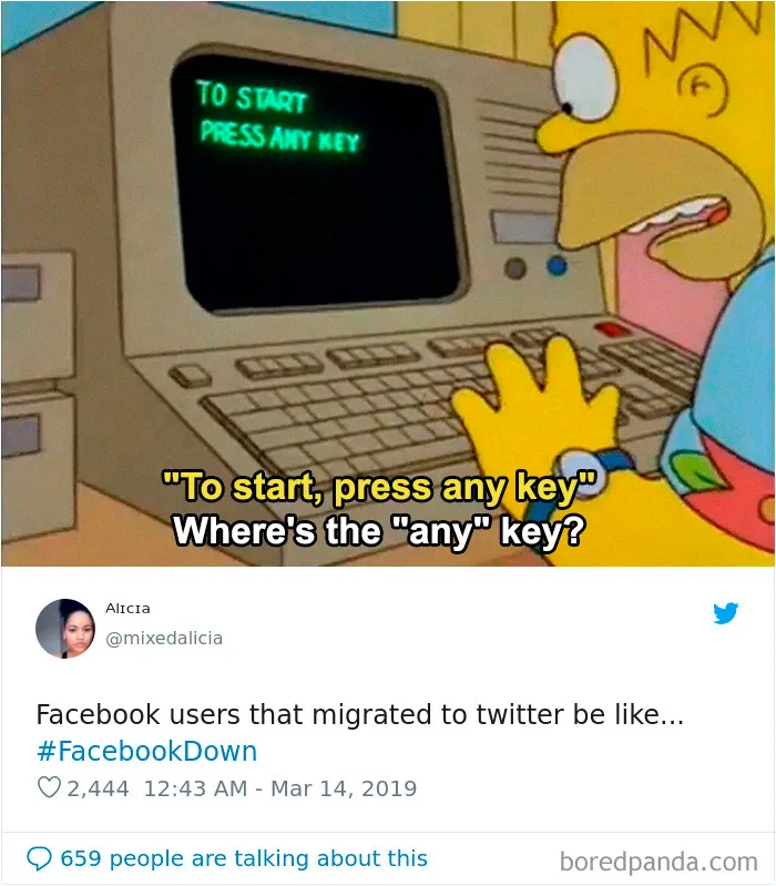 Facebook And Instagram Go Down For Hours, People Use Their Free Time To Post Hilarious Reactions (30 Pics)