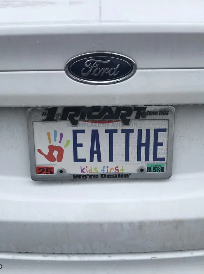 This License Plate I Found Today