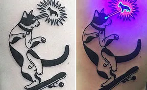 41 UV Tattoo Designs To Make Your Day Brighter