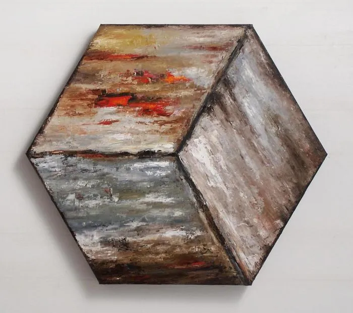 I Got Tired Of Painting Boring Square Paintings!
