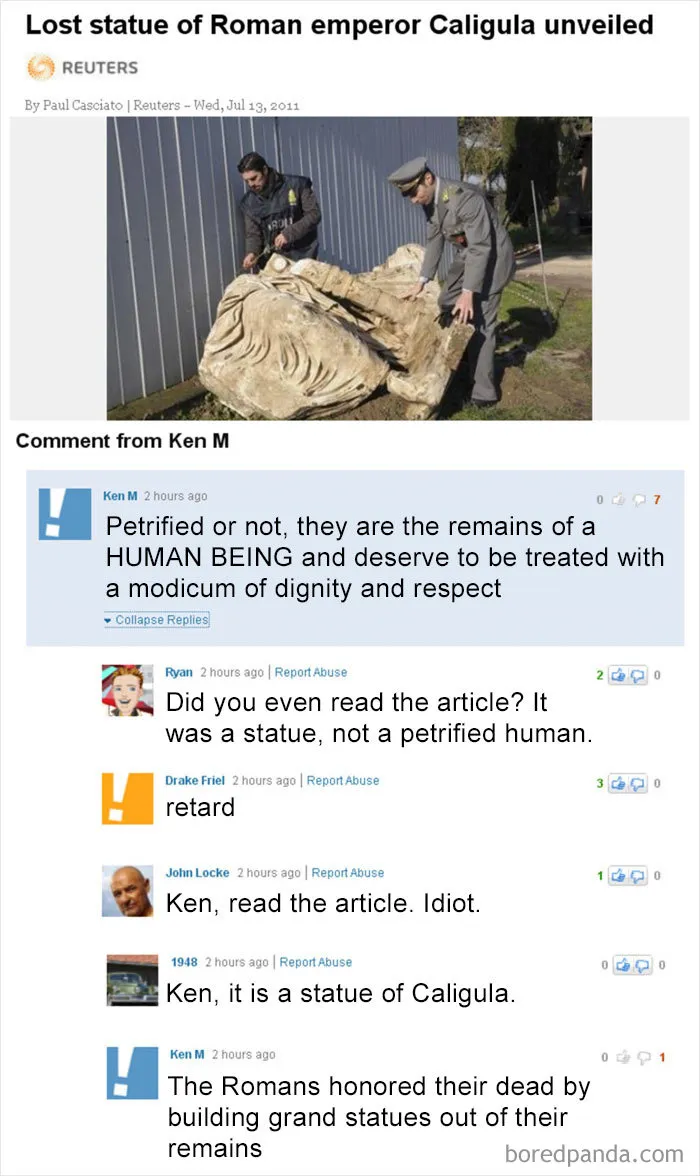 30 Hilarious Intentionally Stupid Comments By Ken M