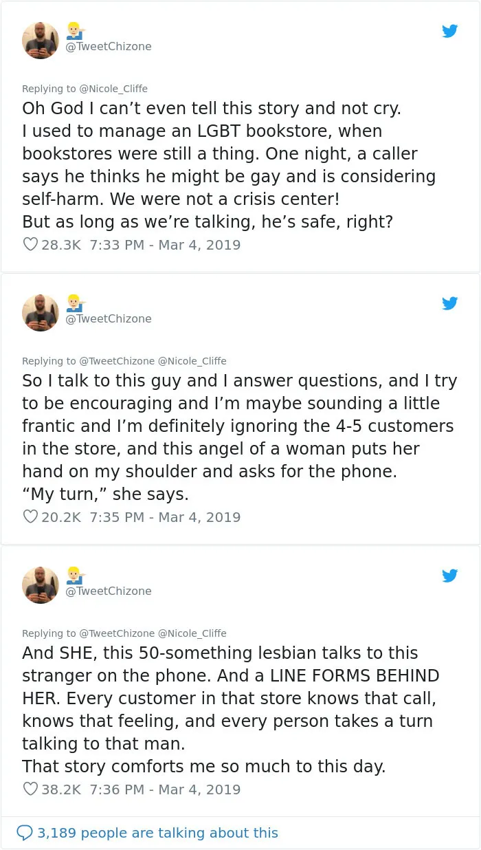 Someone Asks People To Share Random Acts Of Kindness They've Received From Strangers, They Deliver (30 Tweets)