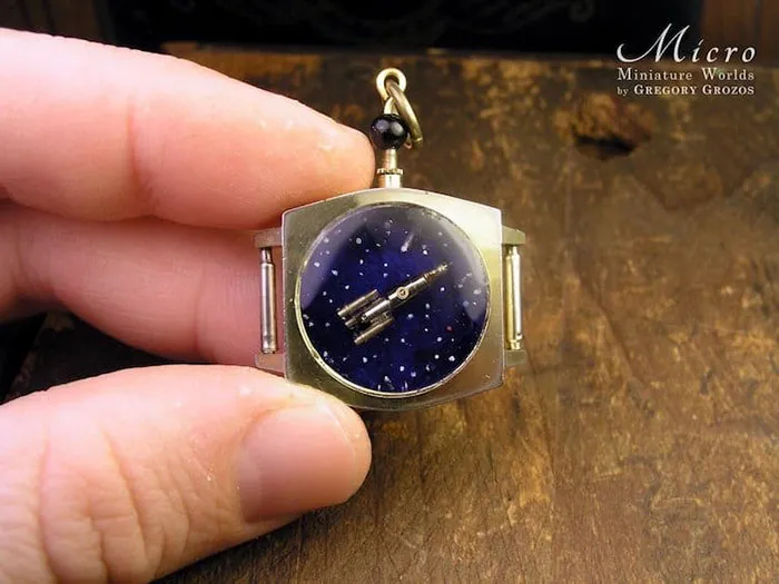 This Artist Turns Old Pocket Watches Into Miniature Worlds, And The Result Is Fascinating (28 Pics)