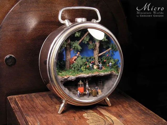 This Artist Turns Old Pocket Watches Into Miniature Worlds, And The Result Is Fascinating (28 Pics)