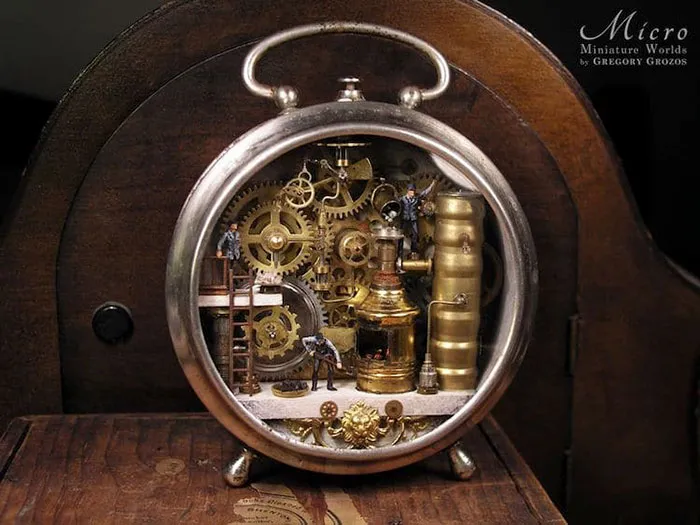 This Artist Turns Old Pocket Watches Into Miniature Worlds, And The Result Is Fascinating (28 Pics)