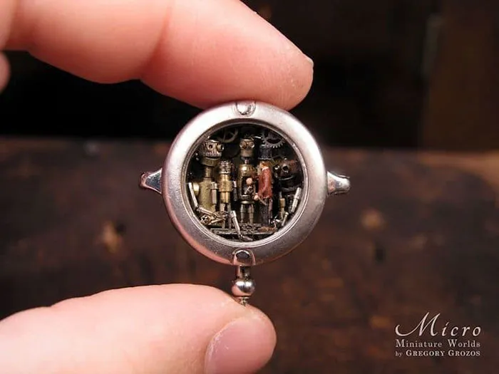 This Artist Turns Old Pocket Watches Into Miniature Worlds, And The Result Is Fascinating (28 Pics)