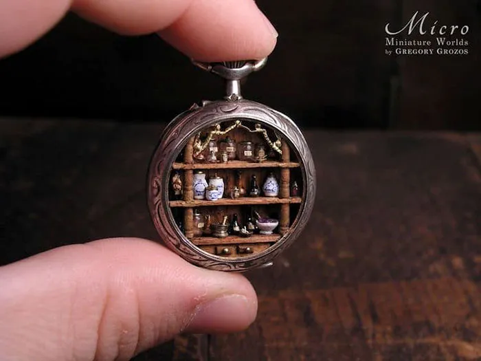 This Artist Turns Old Pocket Watches Into Miniature Worlds, And The Result Is Fascinating (28 Pics)