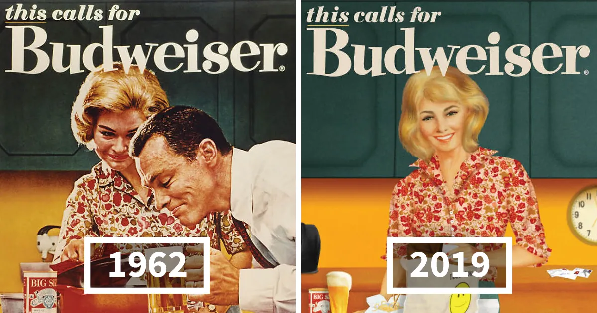 Budweiser adapta su publicidad sexista de los años 50 y 60 a la actualidad