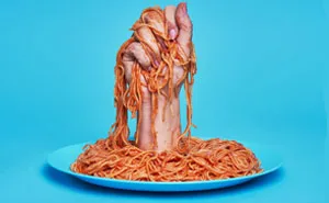 I Created A Pop Art Series Combining Spaghetti With Everyday Objects