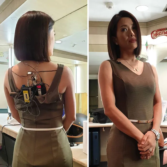 What's Under A Reporter's Back: "Our Job Is So Glamorous"