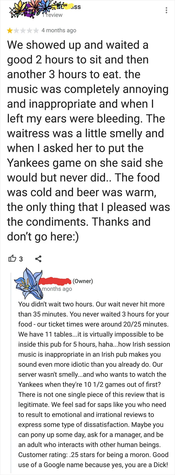 30 Of The Funniest Restaurant Comebacks To Bad Reviews