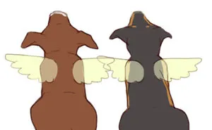 I Illustrated The Sad Tale Of My Two Cute Puppies Who I Sadly Won't See Grow Up