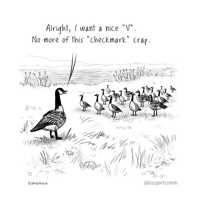 30 Single-Panel Comics By 'Bogart Creek'