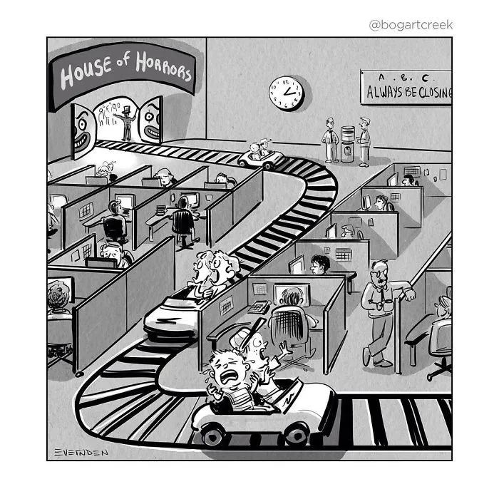 30 Single-Panel Comics By 'Bogart Creek'