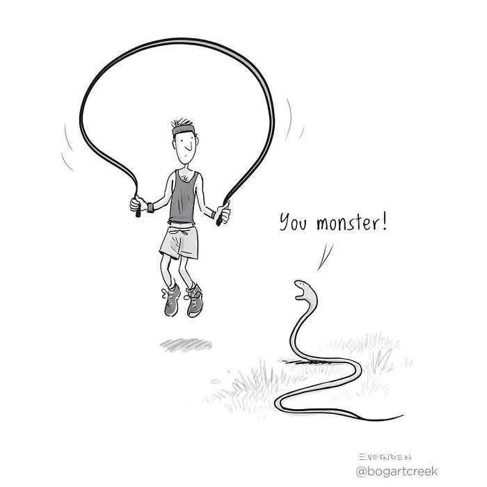 30 Single-Panel Comics By 'Bogart Creek'