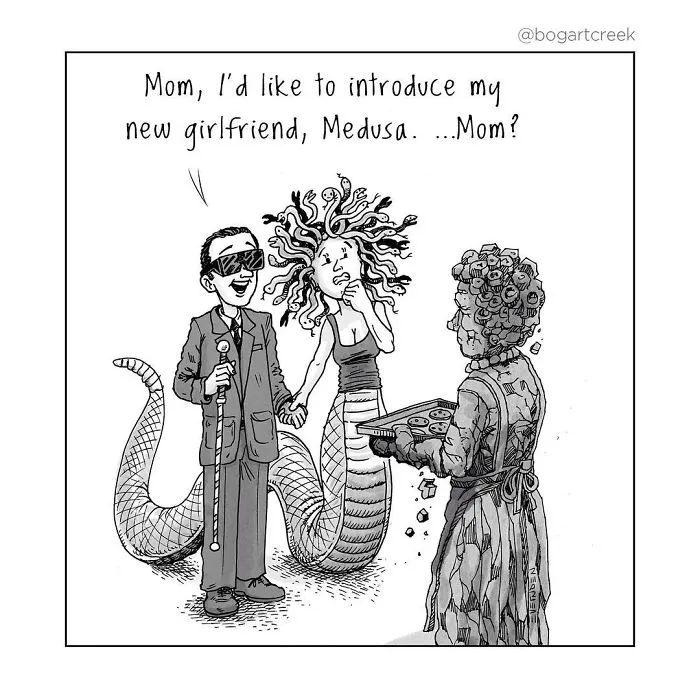 30 Single-Panel Comics By 'Bogart Creek'