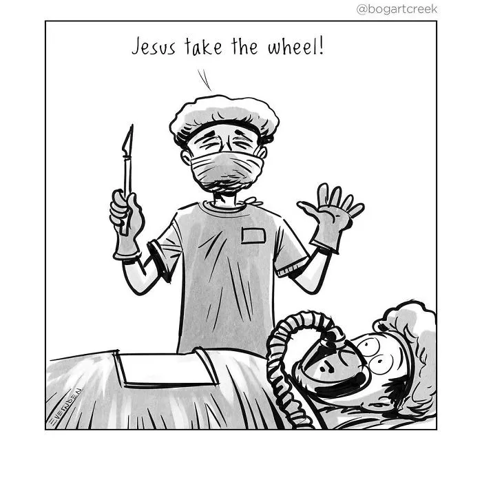 30 Single-Panel Comics By 'Bogart Creek'