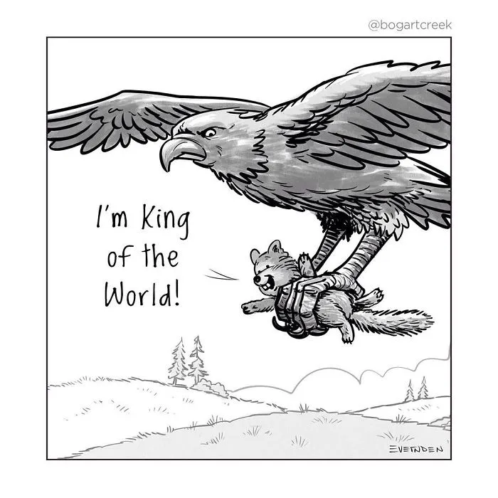 30 Single-Panel Comics By 'Bogart Creek'