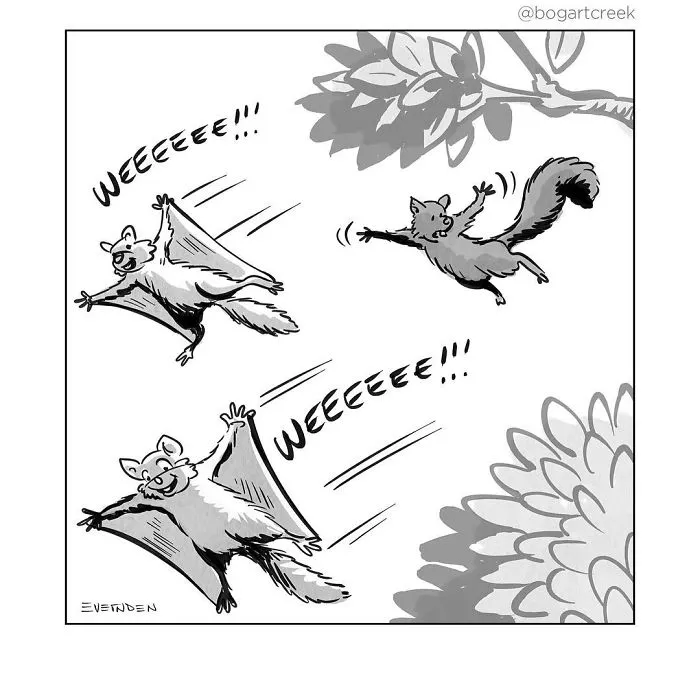 30 Single-Panel Comics By 'Bogart Creek'