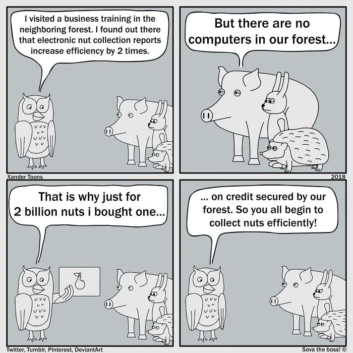 30 Terrible Boss Comics That Most People Working In An Office Will Relate To