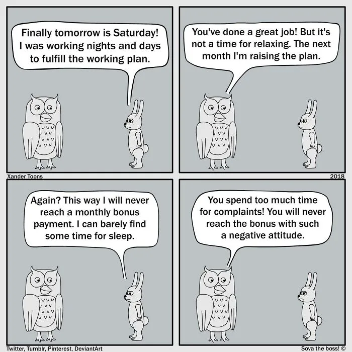30 Terrible Boss Comics That Most People Working In An Office Will Relate To
