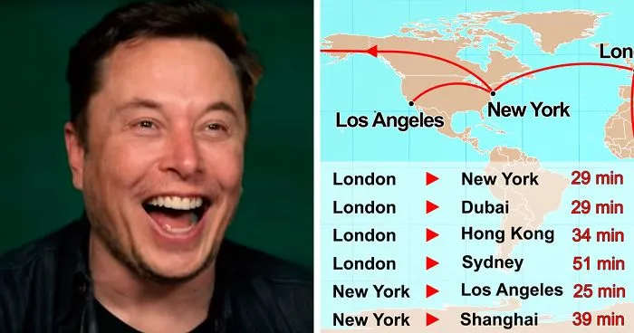 In 10 Years SpaceX Could Do Flights From London To New York In Just 29 Mins, Investors Claim