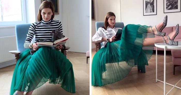 I Wore Outfits From The Same 12 Items For A Whole Month As A Manifestation Against Consumerism