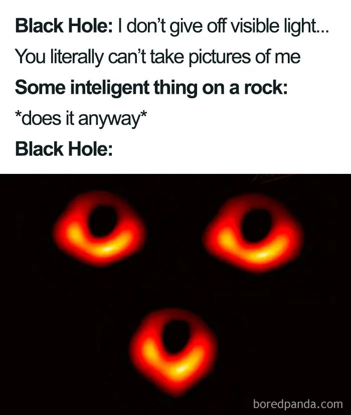 25 Of The Funniest Reactions To The First Ever Image Of The Black Hole