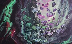 Acrylic Pouring – Unusual Paintings – Part 3