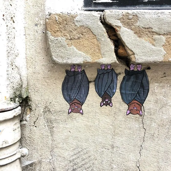French Artist Spreads Humor In Urban Spaces Through His Art (50 Pics)